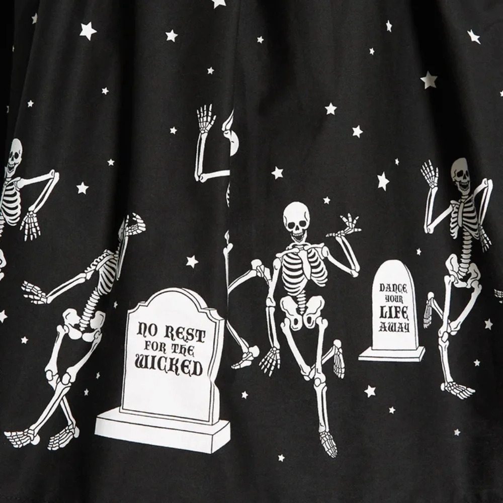 ModCloth x Black Friday It's A Graveyard Smash! Mini Skirt, Size 10AU/US S, NWT​ - Picture 3 of 12